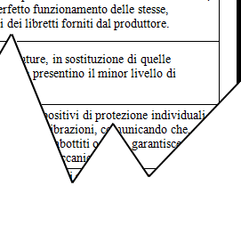 stralcio relazione valutazione vibrazioni